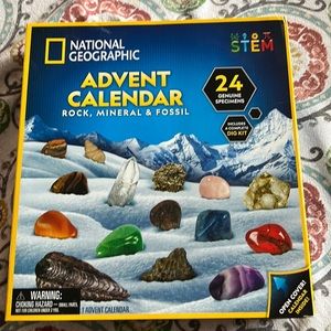 Rock, mineral, fossil Advent Calendar National Geographic